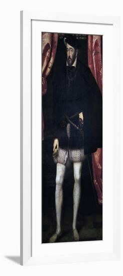 Portrait of Henry II of France-null-Framed Giclee Print