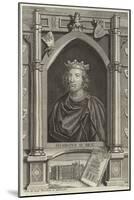 Portrait of Henry III of England-null-Mounted Giclee Print