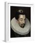 Portrait of Henry III of France, King of Poland and Grand Duke of Lithuania, 1580s-François Quesnel-Framed Giclee Print