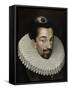 Portrait of Henry III of France, King of Poland and Grand Duke of Lithuania, 1580s-François Quesnel-Framed Stretched Canvas