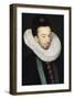 Portrait of Henry III of France, King of Poland and Grand Duke of Lithuania Par Quesnel, Francois (-Francois Quesnel-Framed Giclee Print