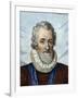 Portrait of Henry IV (1553-1610), King of France-French School-Framed Giclee Print