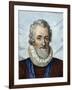 Portrait of Henry IV (1553-1610), King of France-French School-Framed Giclee Print