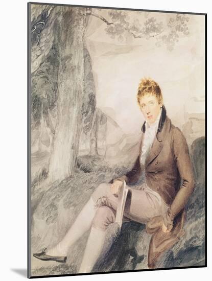 Portrait of Henry John Temple (1784-1865) 3rd Viscount Palmerston, 1802-Thomas Heaphy-Mounted Giclee Print