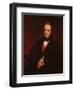 Portrait of Henry John Temple, 1844-45-John Partridge-Framed Giclee Print