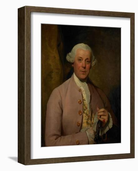 Portrait of Henry Lambert, C.1780-81-Gilbert Stuart-Framed Giclee Print