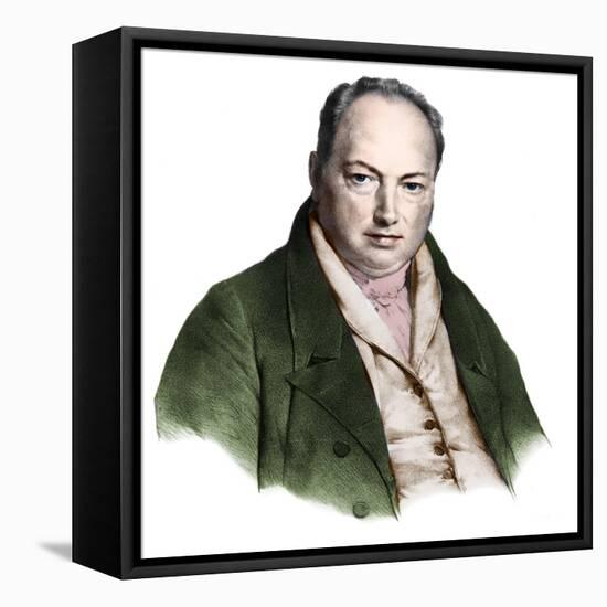 Portrait of Henry Maudslay ( 1771-1831), British engineer and inventor-English Photographer-Framed Stretched Canvas