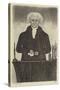 Portrait of Henry Moyes-John Kay-Stretched Canvas