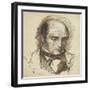 Portrait of Henry Polidori, 1953-Dante Gabriel Charles Rossetti-Framed Giclee Print