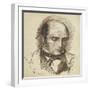 Portrait of Henry Polidori, 1953-Dante Gabriel Charles Rossetti-Framed Giclee Print