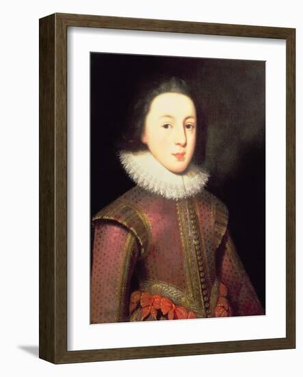 Portrait of Henry, Prince of Wales-Paul van Somer-Framed Giclee Print