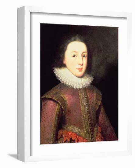 Portrait of Henry, Prince of Wales-Paul van Somer-Framed Giclee Print