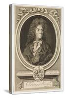 Portrait of Henry Purcell (1659-1695) Engraved by Robert White (1645-1703)-Johann Closterman-Stretched Canvas