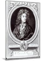 Portrait of Henry Purcell (1659-95), English Composer, Engraved by R. White, 1695 (Engraving)-Johann Closterman-Mounted Giclee Print