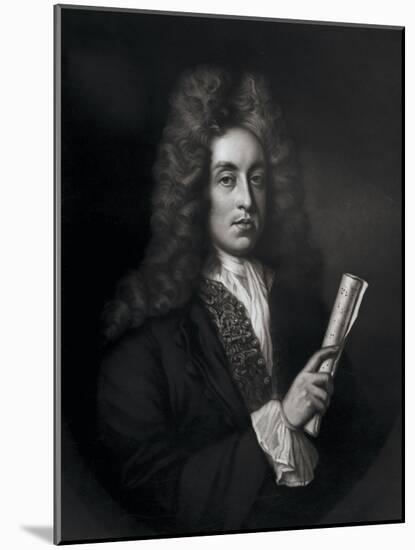 Portrait of Henry Purcell-Johann Closterman-Mounted Giclee Print