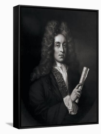 Portrait of Henry Purcell-Johann Closterman-Framed Stretched Canvas