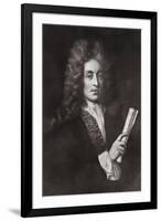 Portrait of Henry Purcell-Johann Closterman-Framed Giclee Print