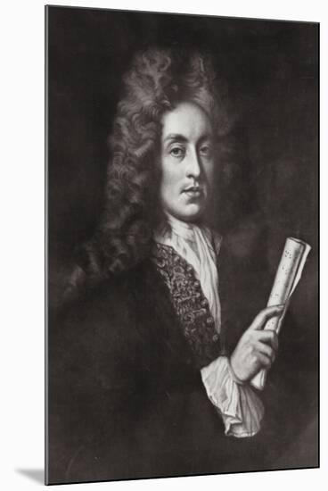 Portrait of Henry Purcell-Johann Closterman-Mounted Giclee Print