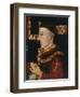Portrait of Henry V (1387-1422) (During Restoration) (Oil on Panel) (See 99913)-English-Framed Giclee Print