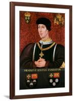Portrait of Henry VI of England-Francois Clouet-Framed Giclee Print