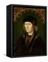 Portrait of Henry Vii-English School-Framed Stretched Canvas