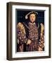 Portrait of Henry VIII (1491-1547) Aged 49, 1540-Hans Holbein the Younger-Framed Premium Giclee Print