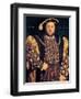 Portrait of Henry VIII (1491-1547) Aged 49, 1540-Hans Holbein the Younger-Framed Premium Giclee Print