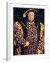 Portrait of Henry VIII (1491-1547) Aged 49, 1540-Hans Holbein the Younger-Framed Giclee Print