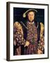 Portrait of Henry VIII (1491-1547) Aged 49, 1540-Hans Holbein the Younger-Framed Giclee Print