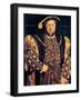 Portrait of Henry VIII (1491-1547) Aged 49, 1540-Hans Holbein the Younger-Framed Giclee Print