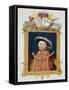 Portrait of Henry VIII as Defender of the Faith from "Memoirs of the Court of Queen Elizabeth"-Sarah Countess Of Essex-Framed Stretched Canvas