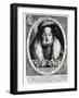 Portrait of Henry VIII, engraved by Peter Isselburg, 1646-Cornelis Massys-Framed Giclee Print