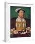 'Portrait of Henry VIII (Hampton Court Palace)', c1530, (1903)-Joos Van Cleve-Framed Giclee Print