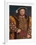 Portrait of Henry VIII-Hans il Giovane Holbein-Framed Giclee Print