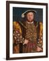Portrait of Henry VIII-Hans il Giovane Holbein-Framed Giclee Print