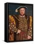 Portrait of Henry VIII-Hans il Giovane Holbein-Framed Stretched Canvas