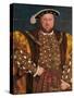 Portrait of Henry VIII-Hans il Giovane Holbein-Stretched Canvas