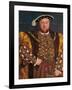 Portrait of Henry VIII-Hans Holbein the Younger-Framed Art Print