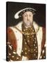 Portrait of Henry VIII-Hans Holbein the Younger-Stretched Canvas