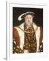 Portrait of Henry VIII-Hans Holbein the Younger-Framed Giclee Print