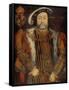 Portrait of Henry Viii-Hans Holbein the Younger-Framed Stretched Canvas