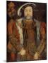 Portrait of Henry Viii-Hans Holbein the Younger-Mounted Giclee Print