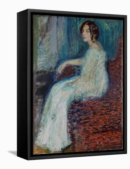 Portrait of Henryka Cohn, 1908-Richard Gerstl-Framed Stretched Canvas