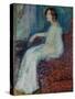 Portrait of Henryka Cohn, 1908-Richard Gerstl-Stretched Canvas