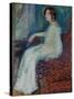 Portrait of Henryka Cohn, 1908-Richard Gerstl-Stretched Canvas