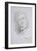 Portrait of Herbert Henry Asquith-Noel Dorville-Framed Giclee Print