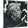 Portrait of Herbert von Karajan, illustration for 'The Sunday Times', 1970s-Barry Fantoni-Mounted Giclee Print