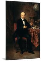 Portrait of Hermann Ludwig Ferdinand Von Helmholtz, 1881 (Oil on Canvas)-Ludwig Knaus-Mounted Giclee Print