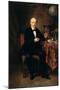 Portrait of Hermann Ludwig Ferdinand Von Helmholtz, 1881 (Oil on Canvas)-Ludwig Knaus-Mounted Giclee Print