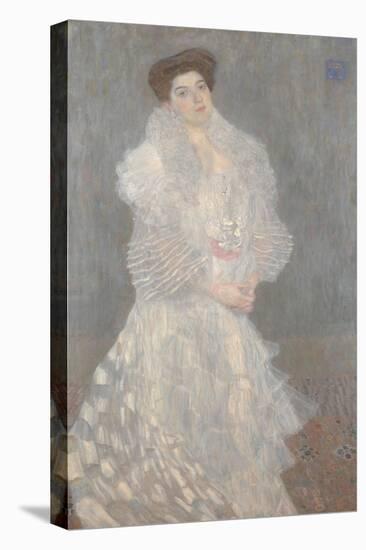 Portrait of Hermine Gallia, 1904-Gustav Klimt-Stretched Canvas